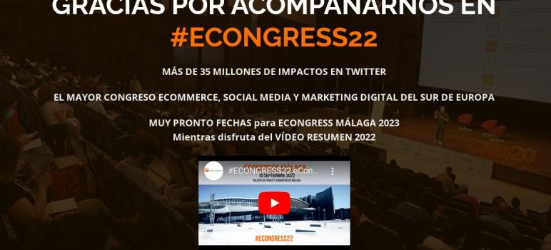 El eCongress Málaga celebra este 2022 su décima edición